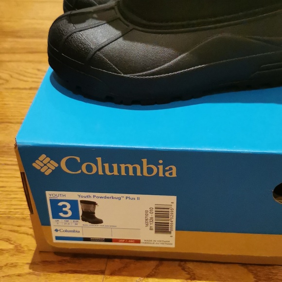 Youth Boys Columbia Powderbug Plus II Boots - Picture 3 of 3